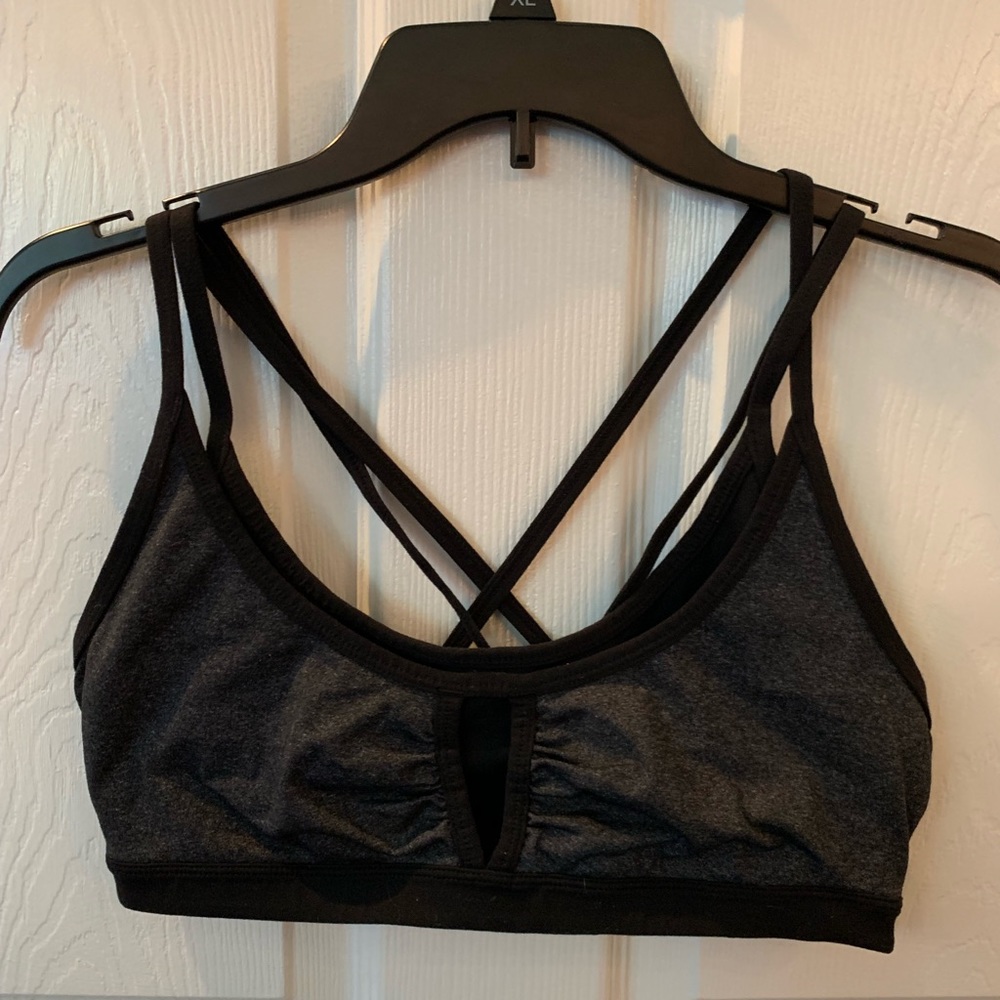 PRANA size large black women’s sports bra